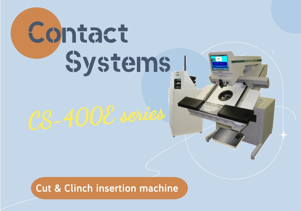 Cut & Clinch insertion machine Cut & Clinch insertion machine カット&クリンチ挿入機 カット&クリンチ挿入機