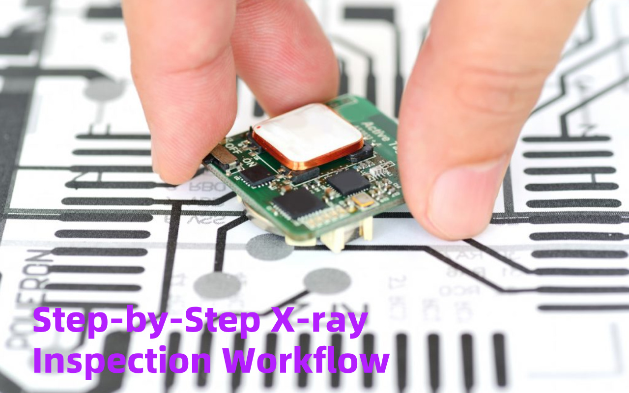 6. Step-by-Step X-ray Inspection Workflow 6. 段階的な X 線検査ワークフロー