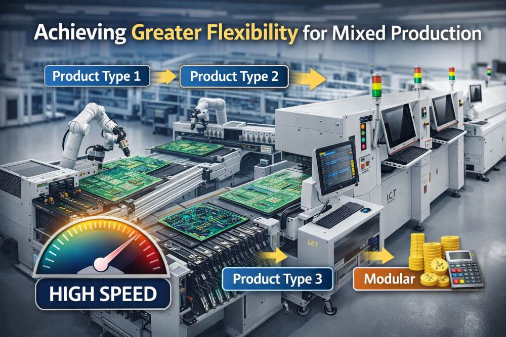 Achieving Greater Flexibility for Mixed Production 混合生産の柔軟性の向上を実現