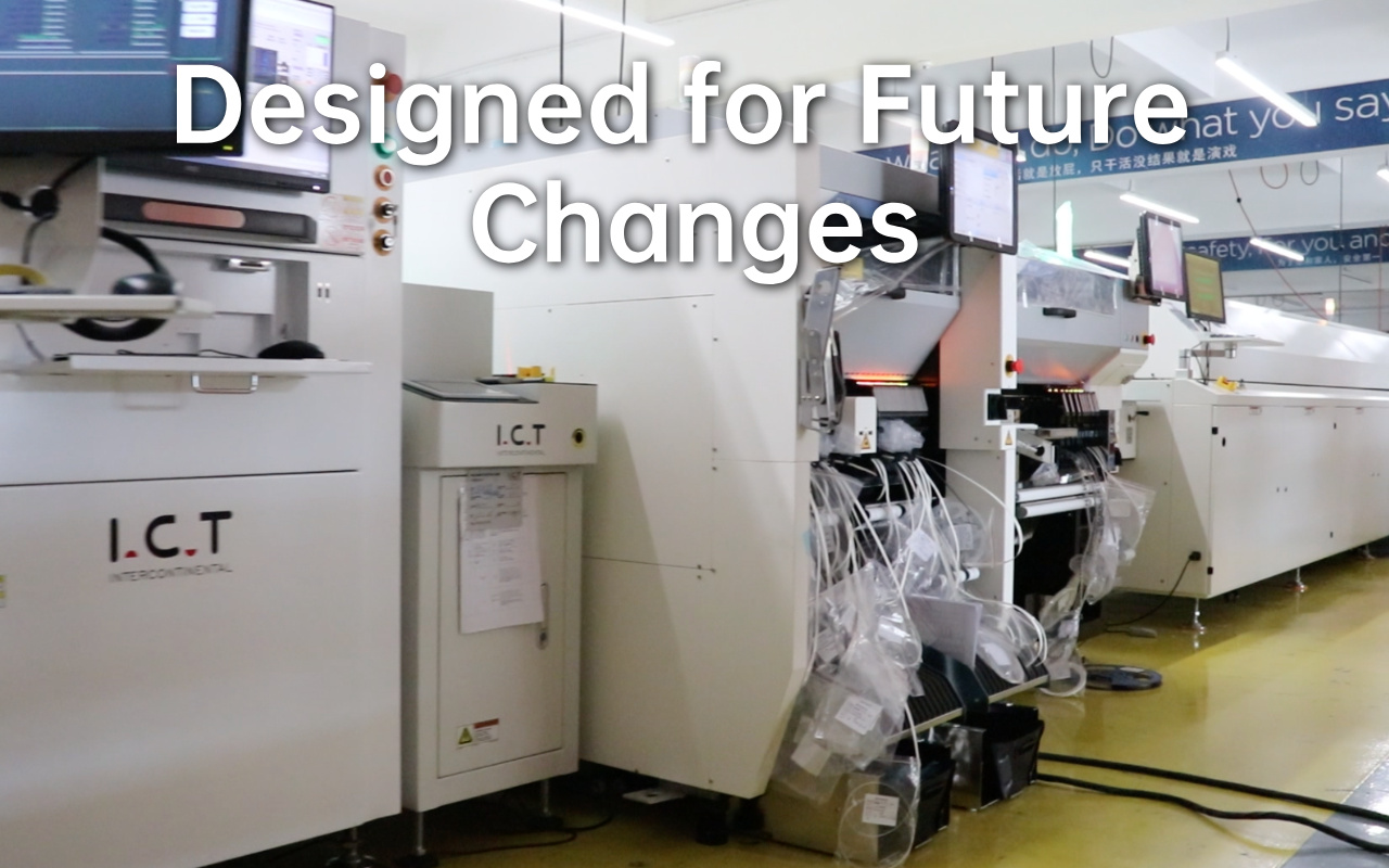 7. Designing the SMT Line for Future Flexibility 7. 将来の柔軟性に向けた SMT ラインの設計