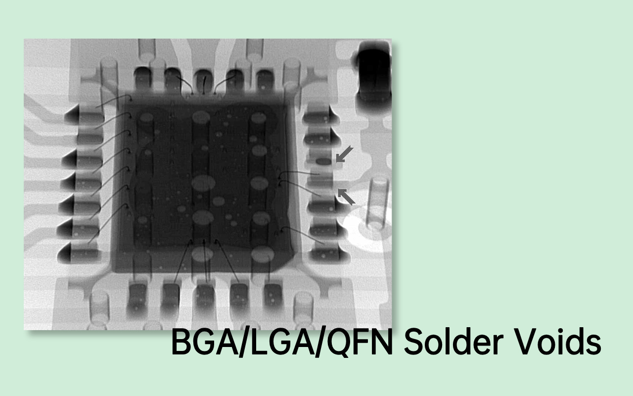4.1 BGA:LGA:QFN Solder Voids 4.1 BGA:LGA:QFN はんだボイド