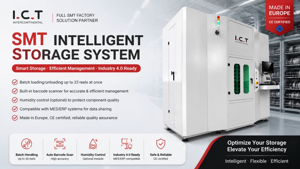 I.C.T SMT Intelligent Storage System I.C.T SMTインテリジェントストレージシステム