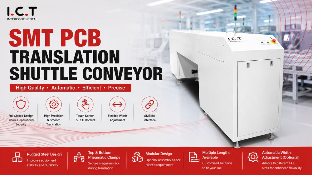 SMT PCB Translation Shuttle Conveyor SMT PCB翻訳シャトルコンベヤー