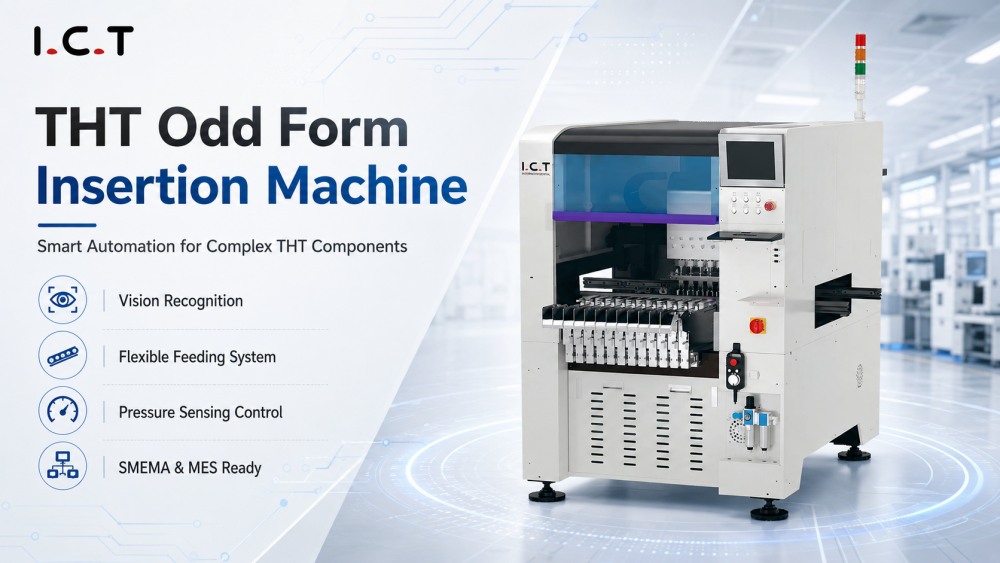 I.C.T THT odd form insertion machine I.C.T THT 異形挿入機
