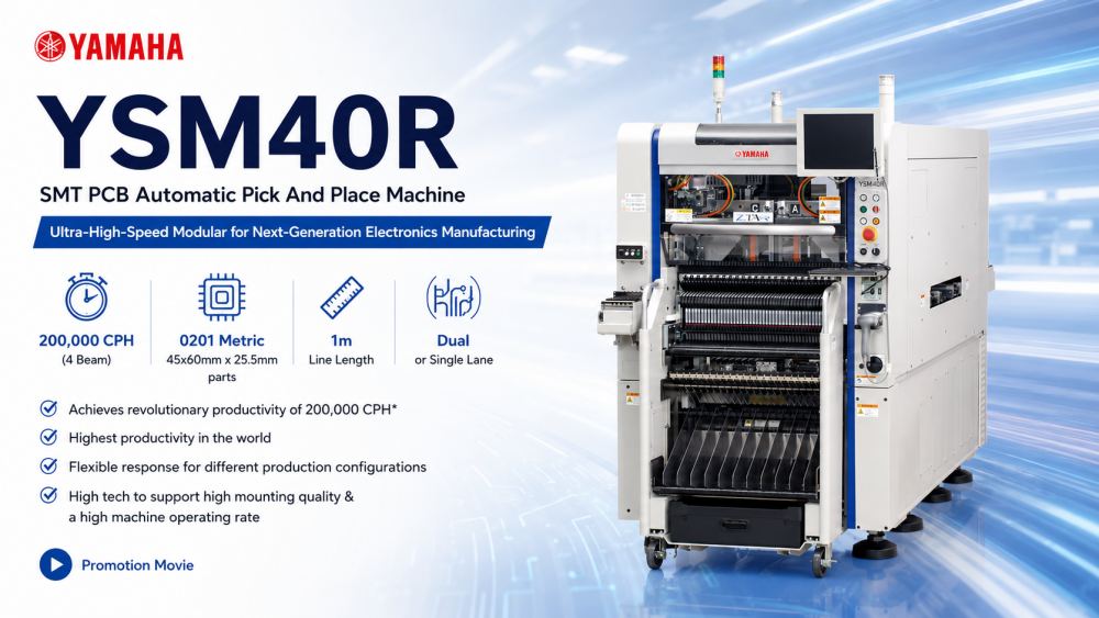 Yamaha Yamaha SMT PCB Automatic Pick And Place Machine Yamaha Yamaha SMT PCB 自動ピックアンドプレイスマシン