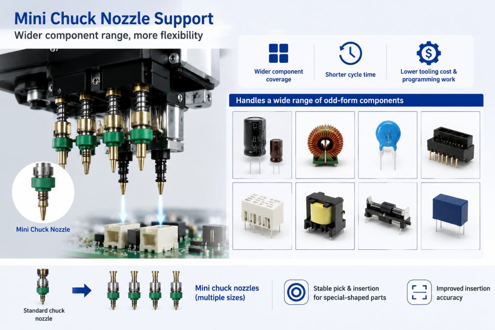 Mini Chuck Nozzle Support ミニチャックノズル対応