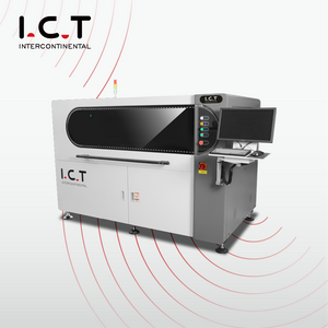 I.C.T-1500 |ロングボード全自動 LED PCB ステンシル プリンター