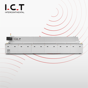 I.C.T-L24 |プロ仕様の 24 ゾーン PCB SMT リフロー オーブン マシン