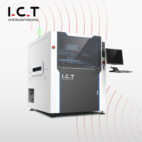 I.C.T |大型平面スクリーン印刷機 PCB ステンシル 自動 SMT ステンシル 印刷機