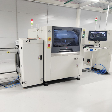 I.C.T-6534 | SMT PCB アセンブリ用はんだペースト印刷機