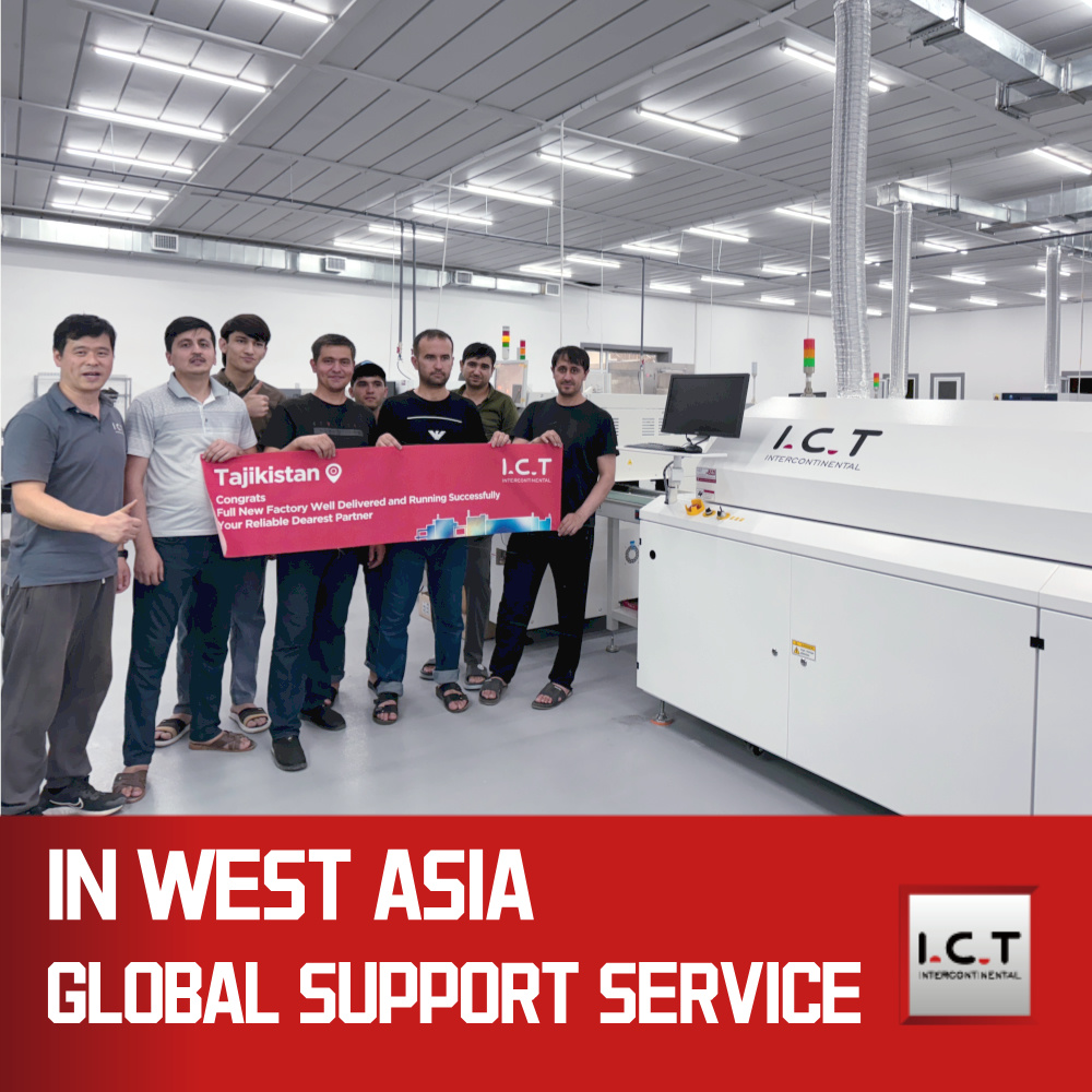 I.C.T | コンベヤー はんだリフローオーブン LED はんだ付け価格