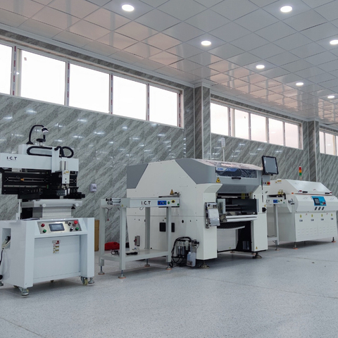 I.C.T | JUKI 低コスト 6 ヘッド SMT ピック アンド プレイス SMT チップ プレーサーボット