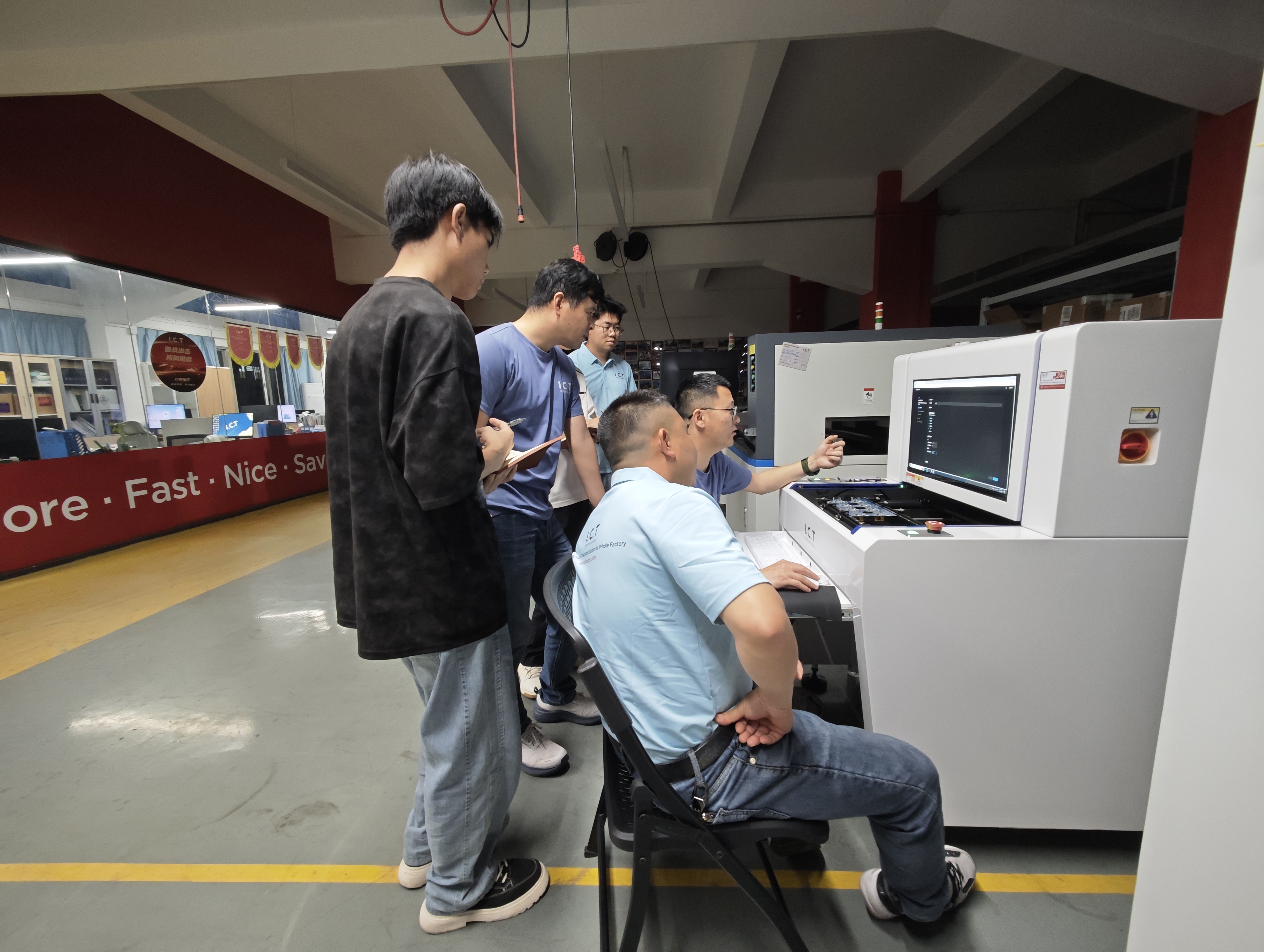 I.C.T-V8 システムでのオフライン AOI トレーニング