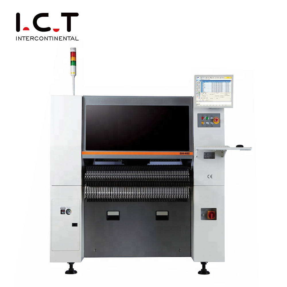 I.C.T |PCB SMD モーター SM902 マシンセット用ピックアンドプレイスマシン 