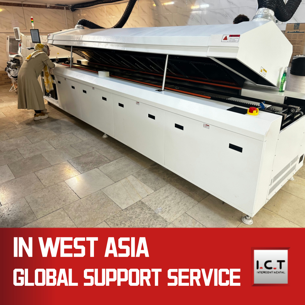 高性能 SMT LED 鉛フリーリフローはんだ付けオーブン装置