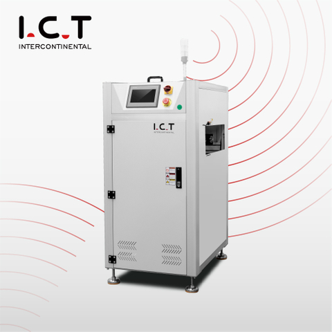 I.C.T |自動 90 度 SMT PCB ボード回転 コンベヤー