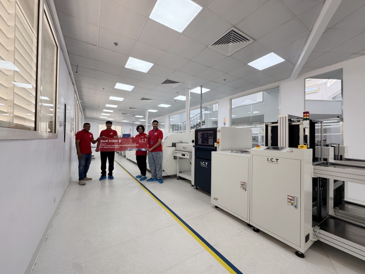I.C.T サウジアラビアの smt ライン