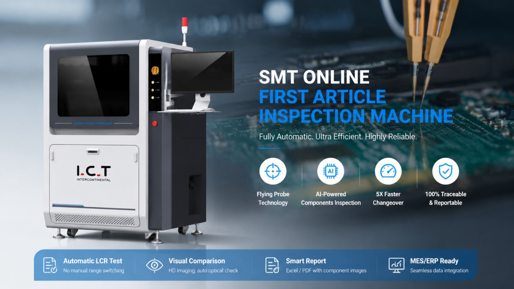SMT オンライン初品検査機