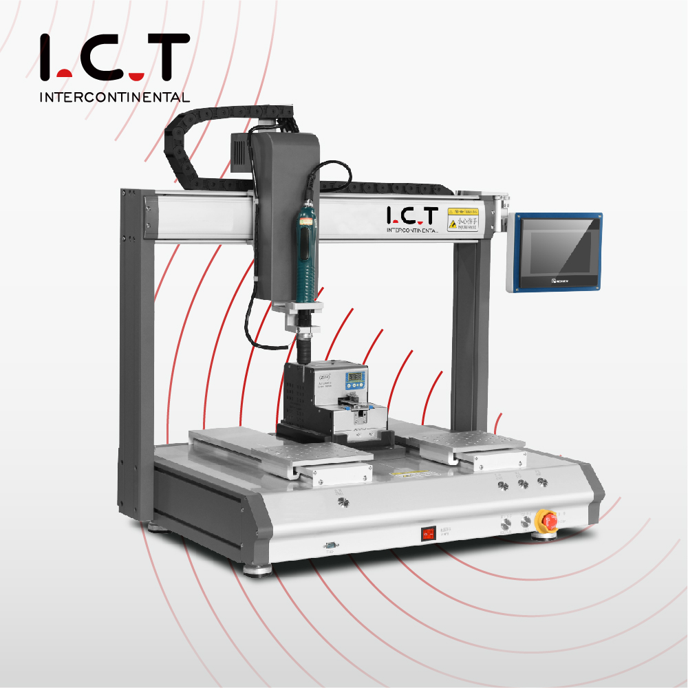 I.C.T-SCR540 |卓上自動固定インライン締付ネジロボットユニット 