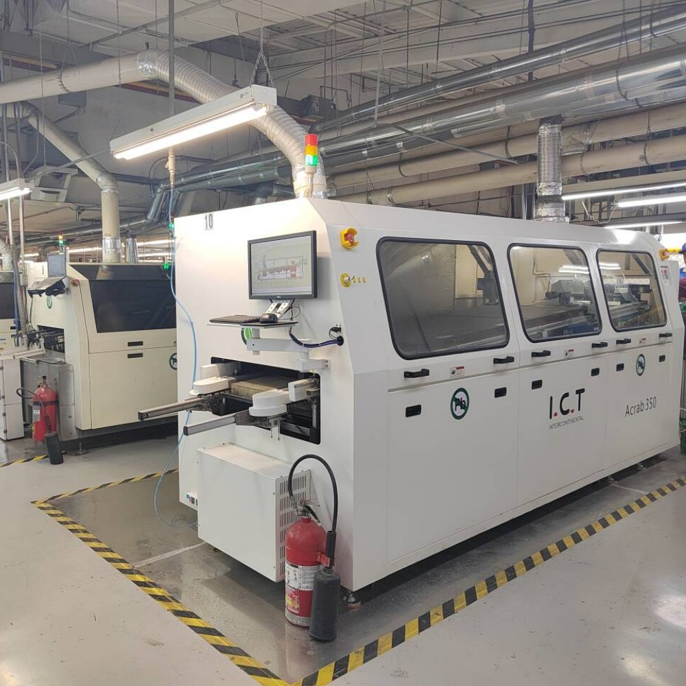 I.C.T-Acrab450 | DIPラインの窒素ウェーブはんだ付け機