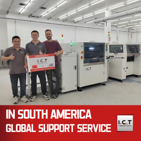 I.C.T |自動実装基板スタッカー検査 コンベヤー