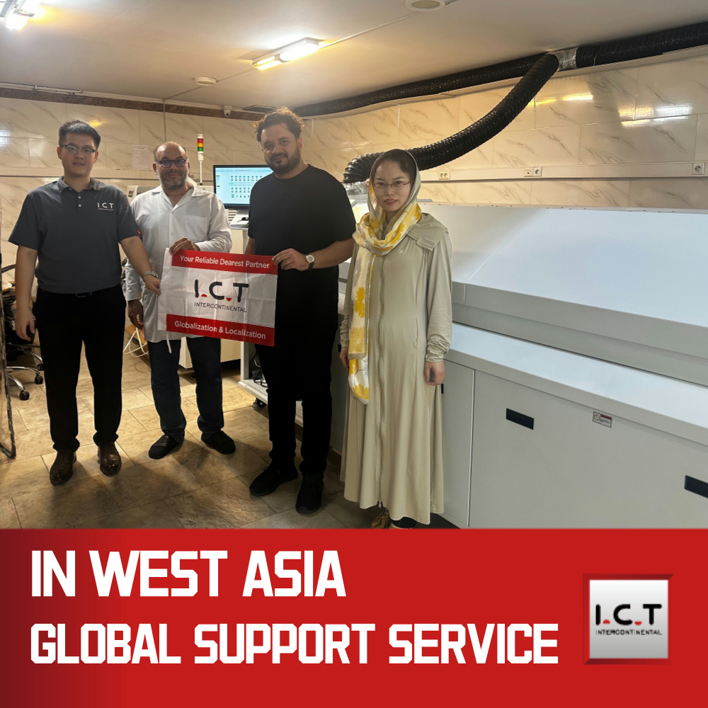 I.C.T | 9 ゾーン SMT 赤外線リフロー オーブン SMT 組立機械の価格