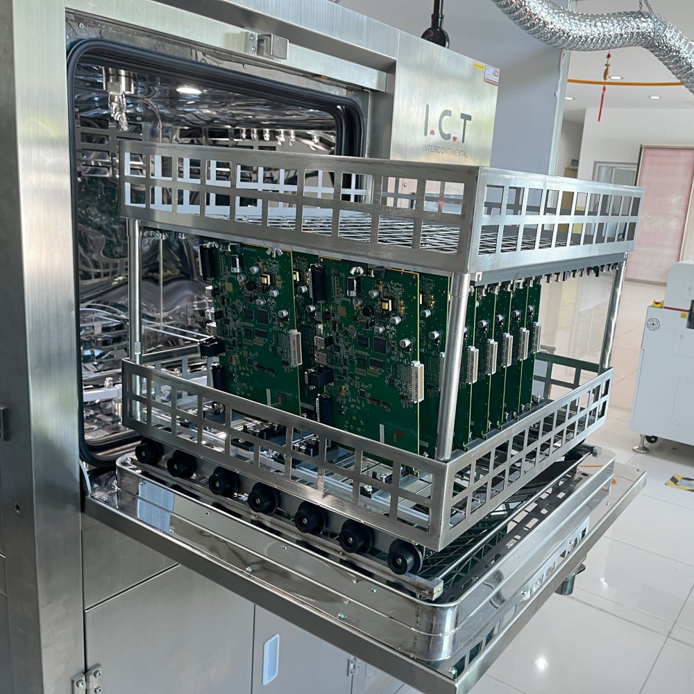 I.C.T-6300 | SMT 自動 PCBA オンライン洗浄機