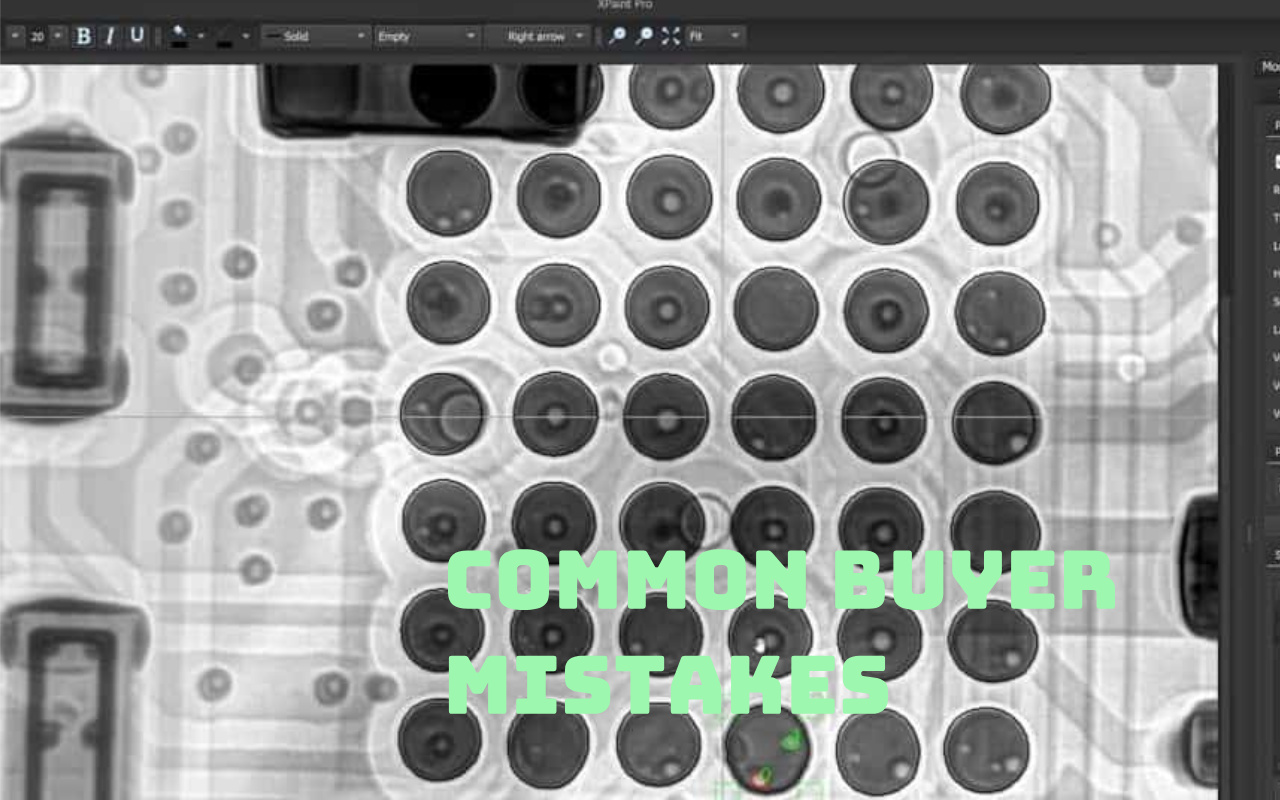 8. Common Mistakes Buyers Make When Choosing a PCBA X-Ray System 8. PCBA X 線システムを選択する際に購入者が犯しやすい間違い