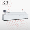 I.C.T |6つの加熱ゾーンを備えた安定した温度リフローオーブンマシン