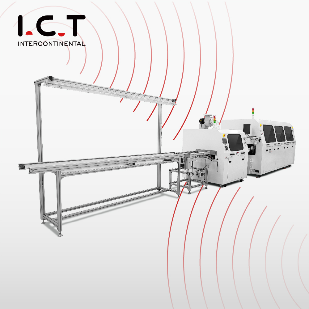 I.C.T丨全自動 DIP 電子機器製造用生産ライン