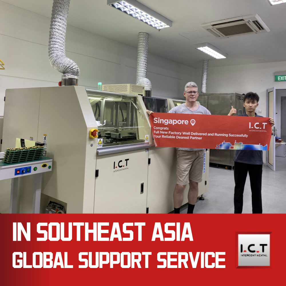 I.C.T-SS430 | DIP選択ウェーブはんだ付け機