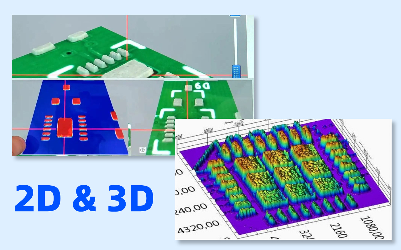 3. 2D SPI vs 3D SPI - テクノロジーの比較