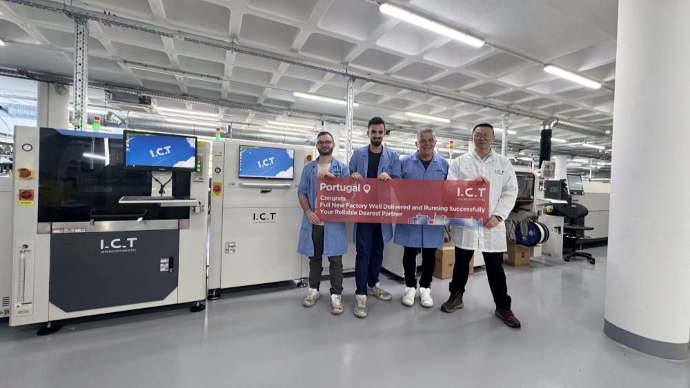 ポルトガルで I.C.T が SMT 回線ソリューションを正常に納品しました.jpg