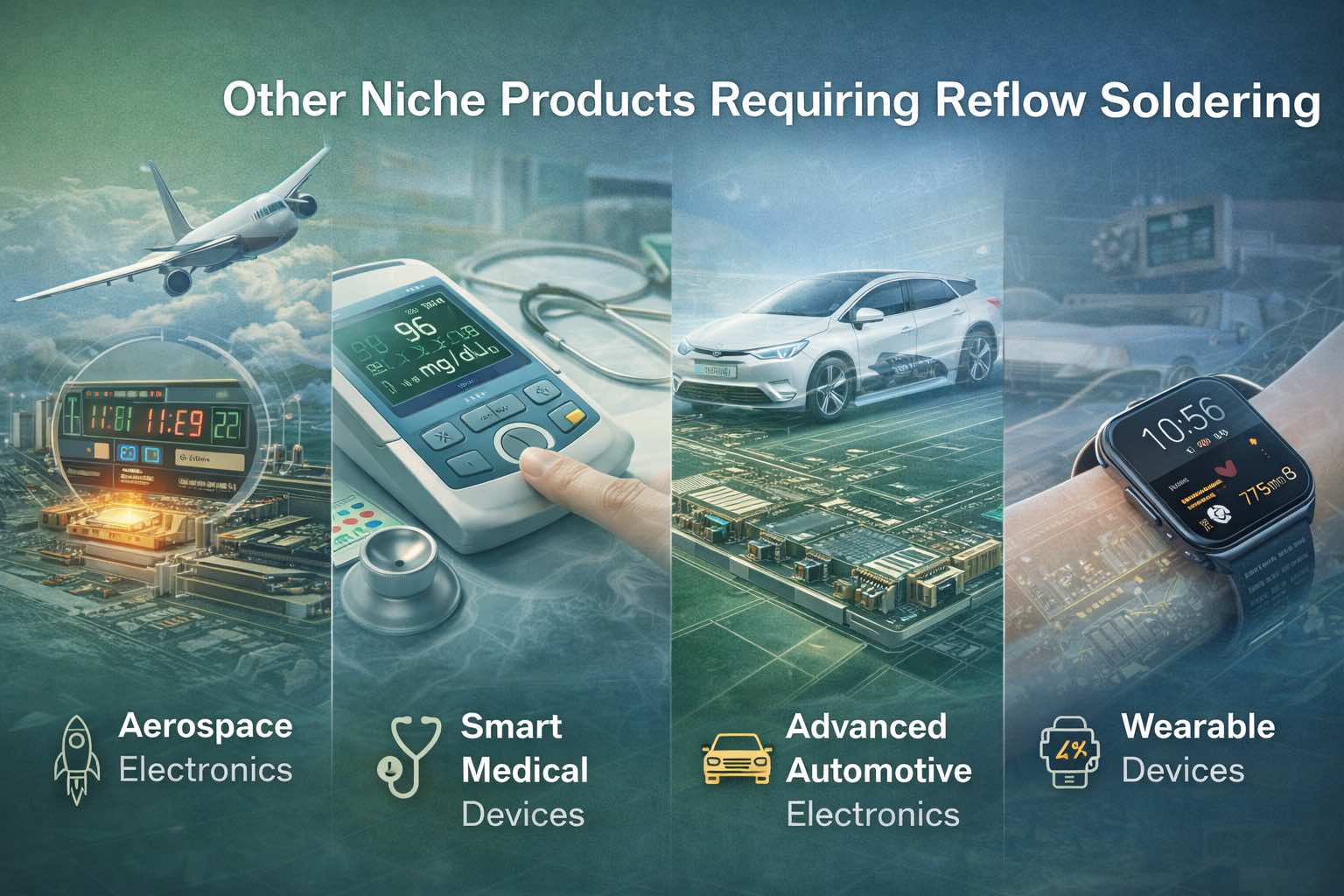 5. リフローはんだ付けが必要なその他のニッチ製品