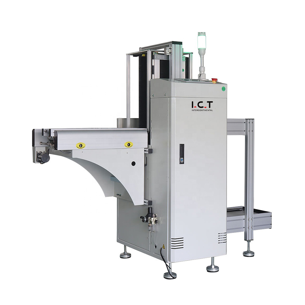 I.C.T |高品質 SMT アンローダ周辺機器 PCB 垂直 ローダ