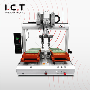 I.C.T |自動2ヘッドダブルはんだ付けロボット電子キット