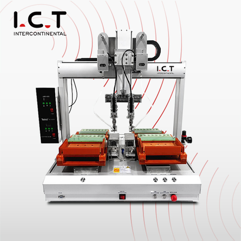 I.C.T |インライン自動はんだペースト塗布ロボット Itc