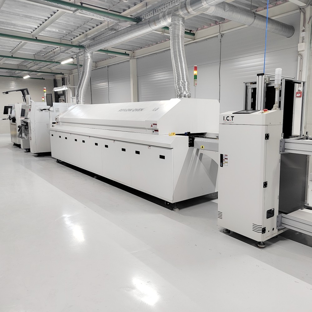 I.C.T |インタラクティブなフラットパネルディスプレイ製造のためのスマートファクトリーソリューション