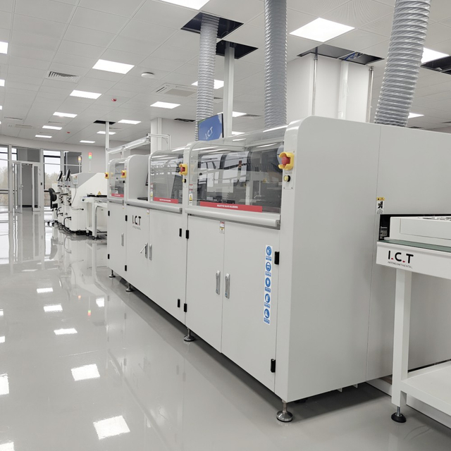 I.C.T-SS550 |全自動オンライン選択ウェーブはんだ付け機 