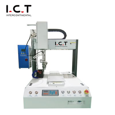 I.C.T |格安3軸こてはんだ付け機ロボット