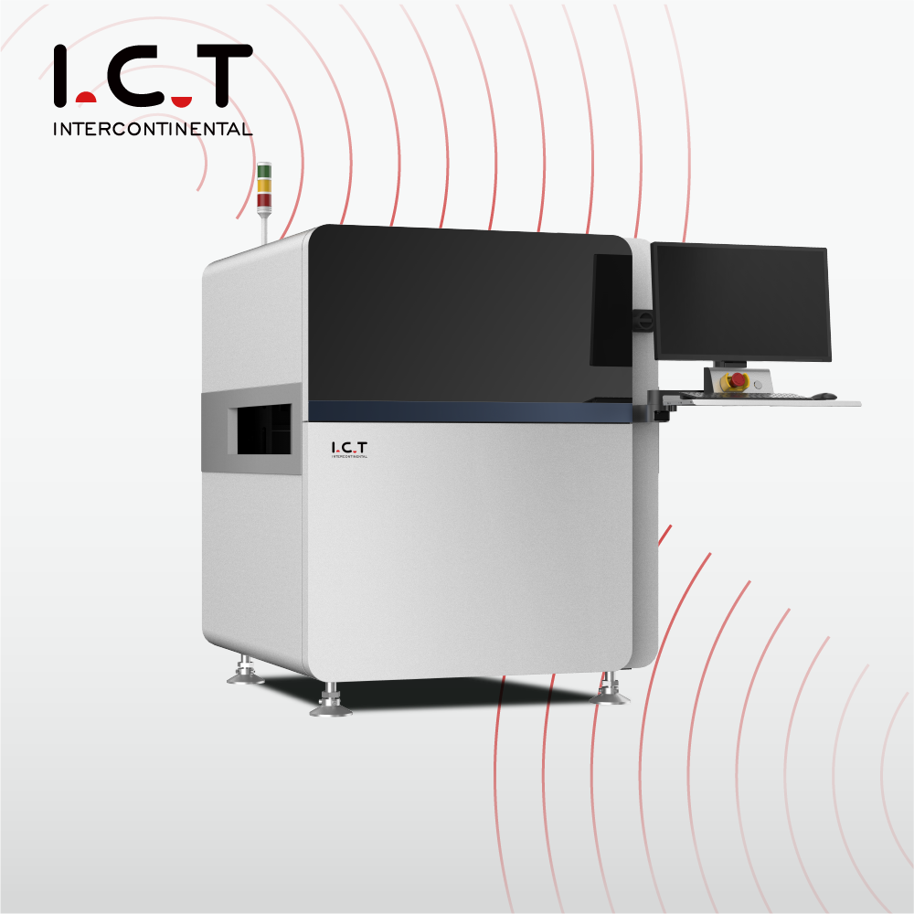 I.C.T-AI-4540 |視覚光学システム DIP 倒立カメラ オンライン AOI マシン