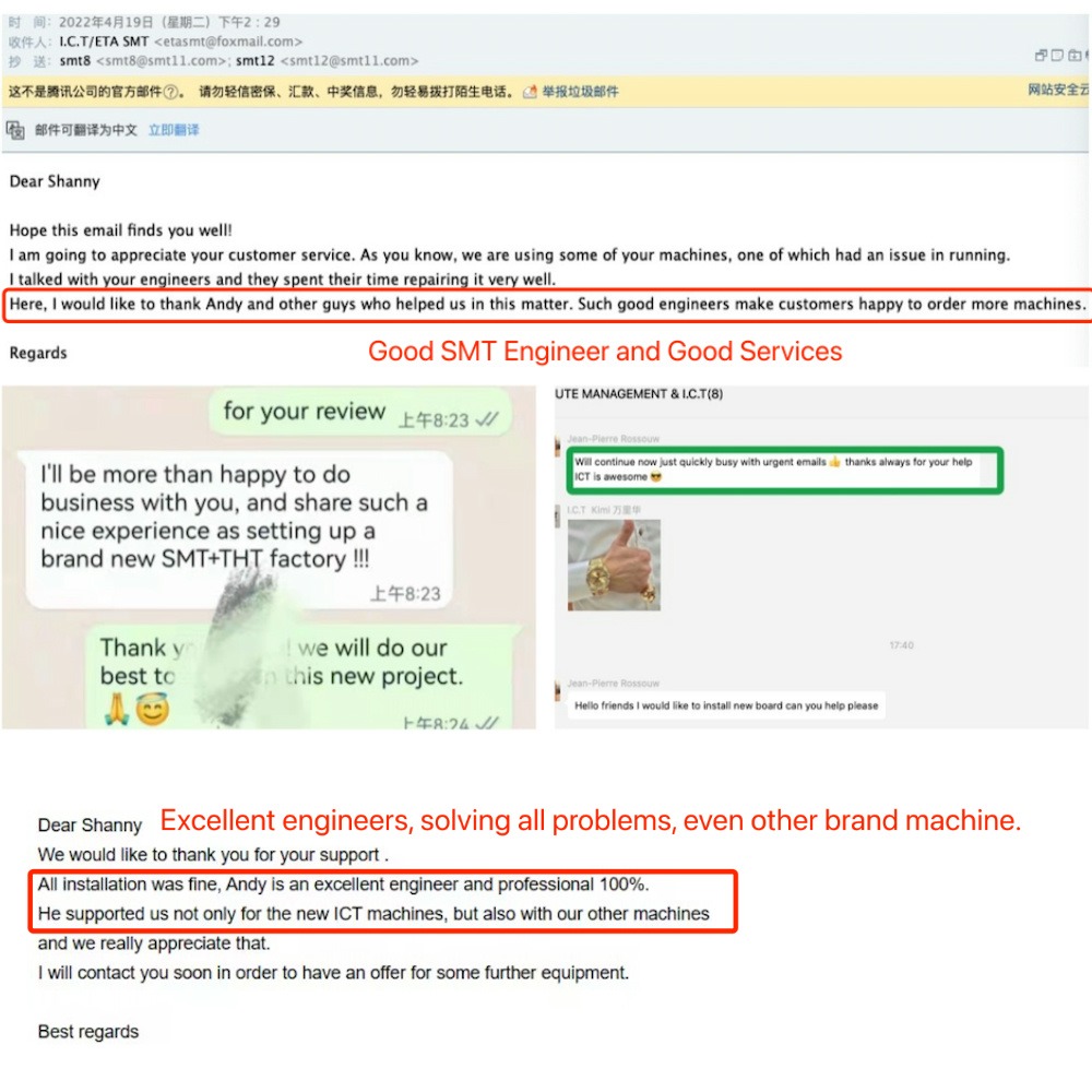 フルオート SMT PCB スクリーン ステンシル プリンタ機自動モデル I.C.T-5151 