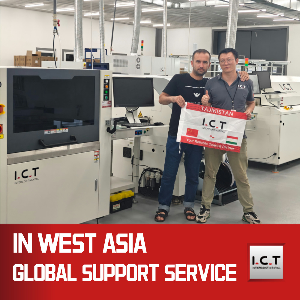 I.C.T-6534 | SMT PCB アセンブリ用はんだペースト印刷機