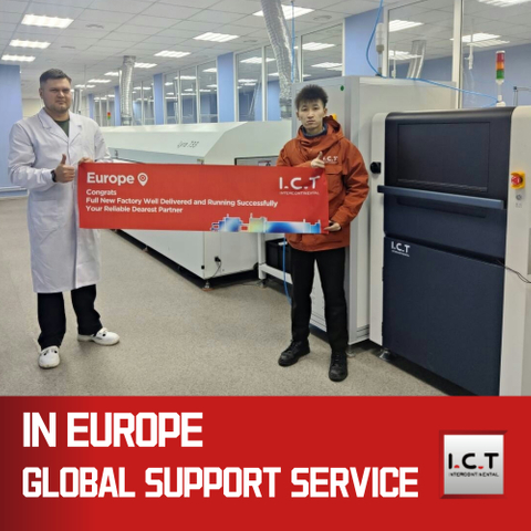 I.C.T | PCB アオイ 自動光学検査機 smt