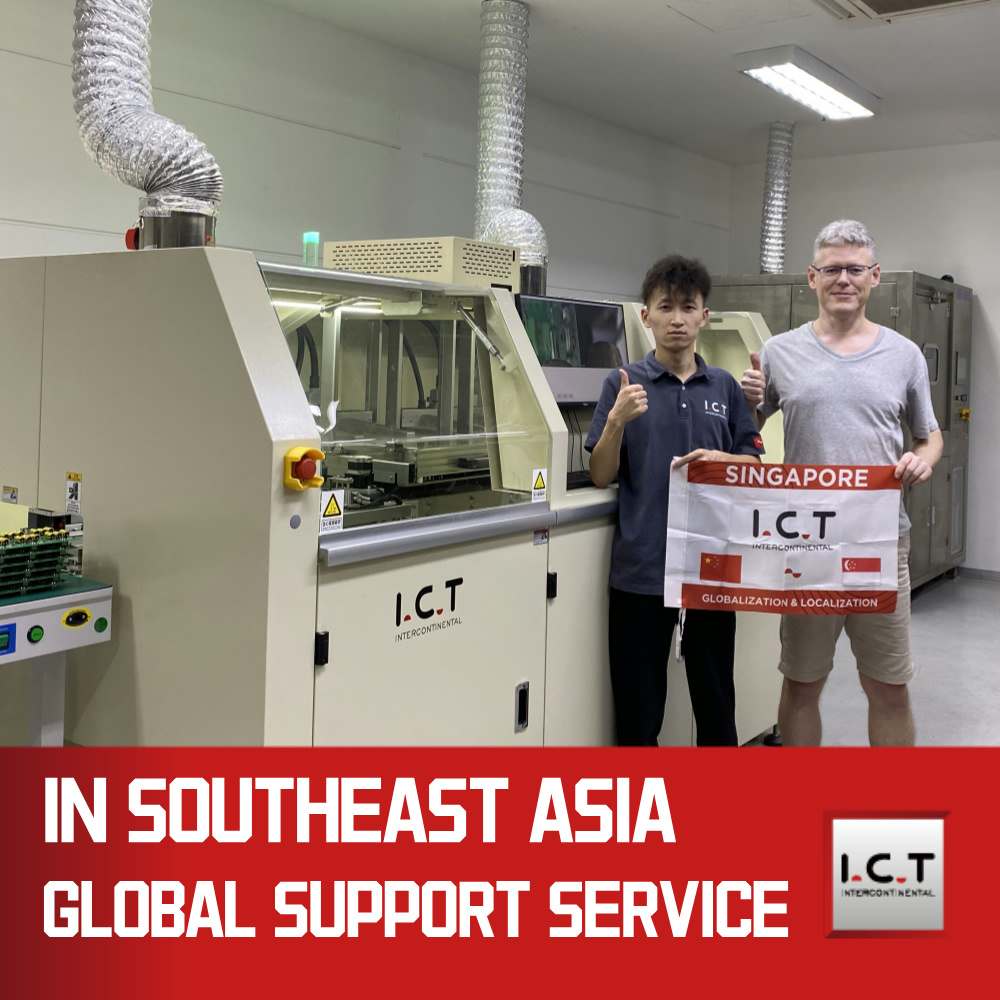 I.C.T | PCBA 自動選択ウェーブはんだ付け機クイック選択ウェーブはんだ付け機