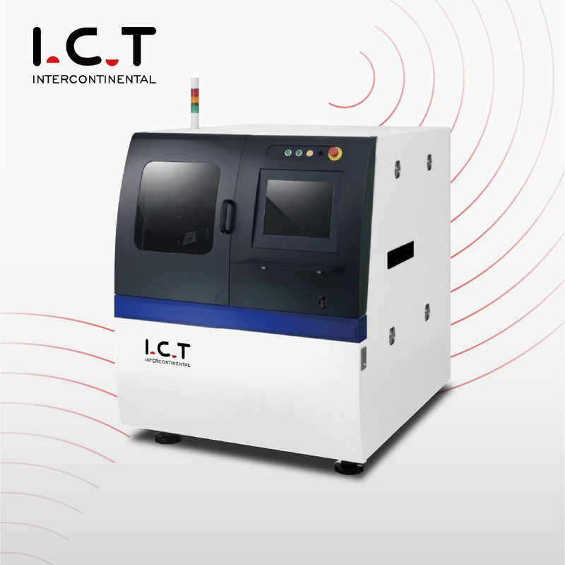 I.C.T |高精度オンライン PCB 接着剤塗布機