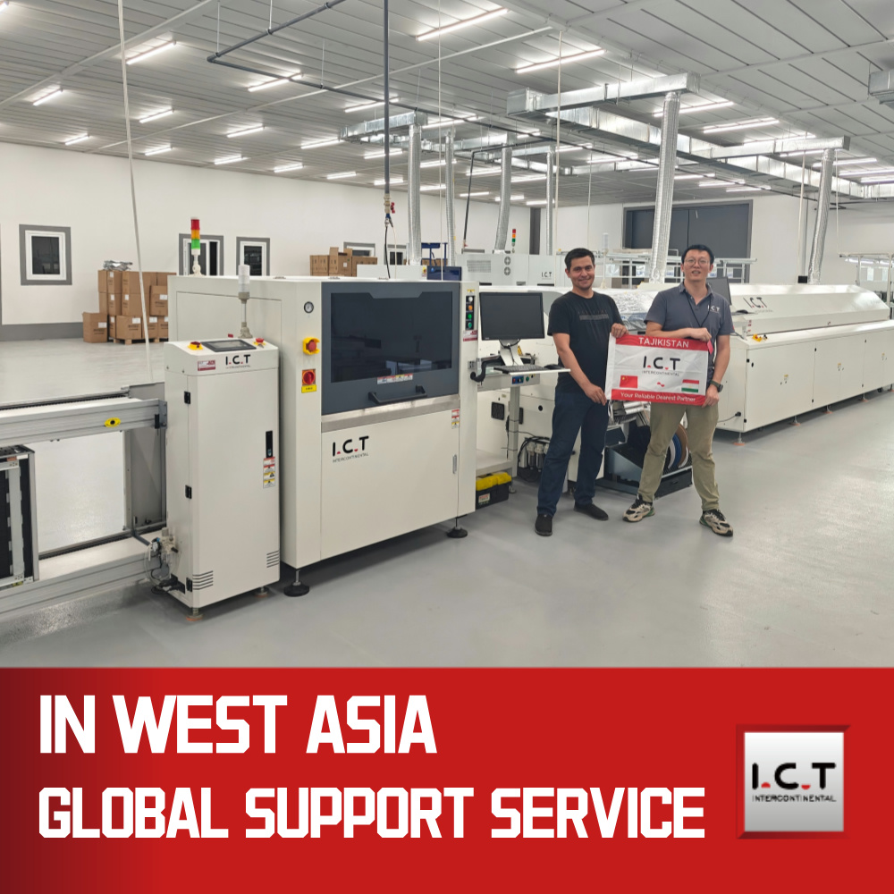 I.C.T | PCB 自動印刷機はんだペーストスクリーン SMT