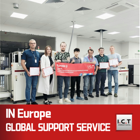 I.C.T | PCB フリッパー インバーター 1m コンベヤー SMT Smema