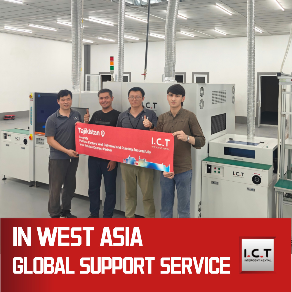 I.C.T | PCB デスタッカー コンベヤー SMT 500m LED コンベヤー 