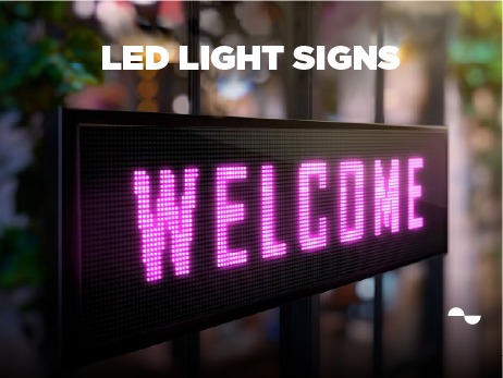 LED の光標識